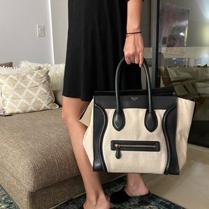 New with tags -CELINE Mini Luggage Tote Bag